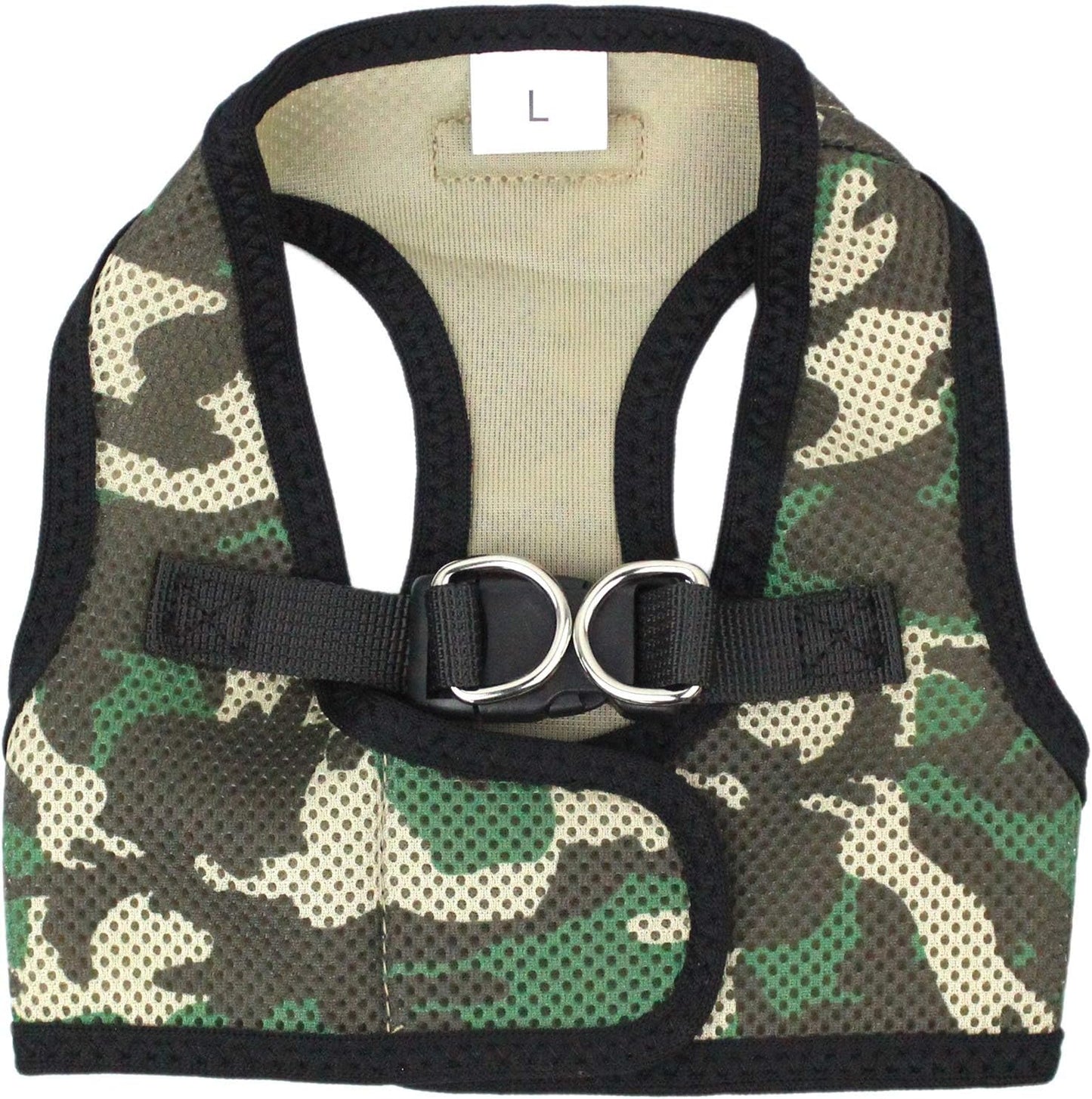 Step-In Dog Harness, L, Camo