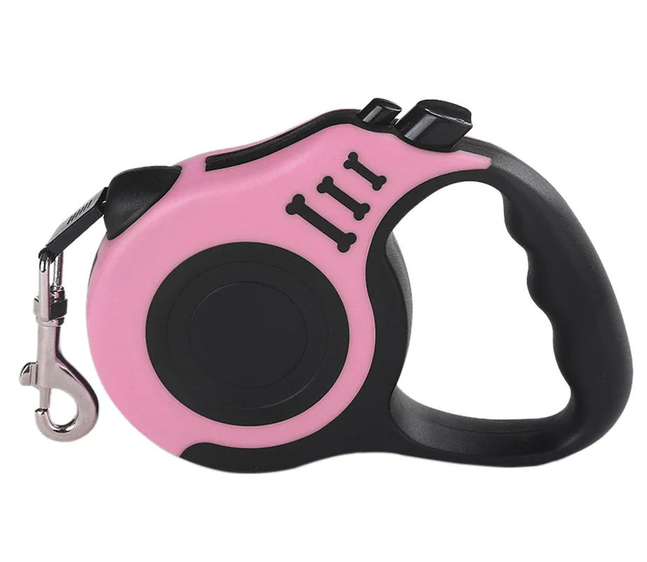 Automatic Retractable Dog Leash Pet Collar Automatic Walking Lead Free