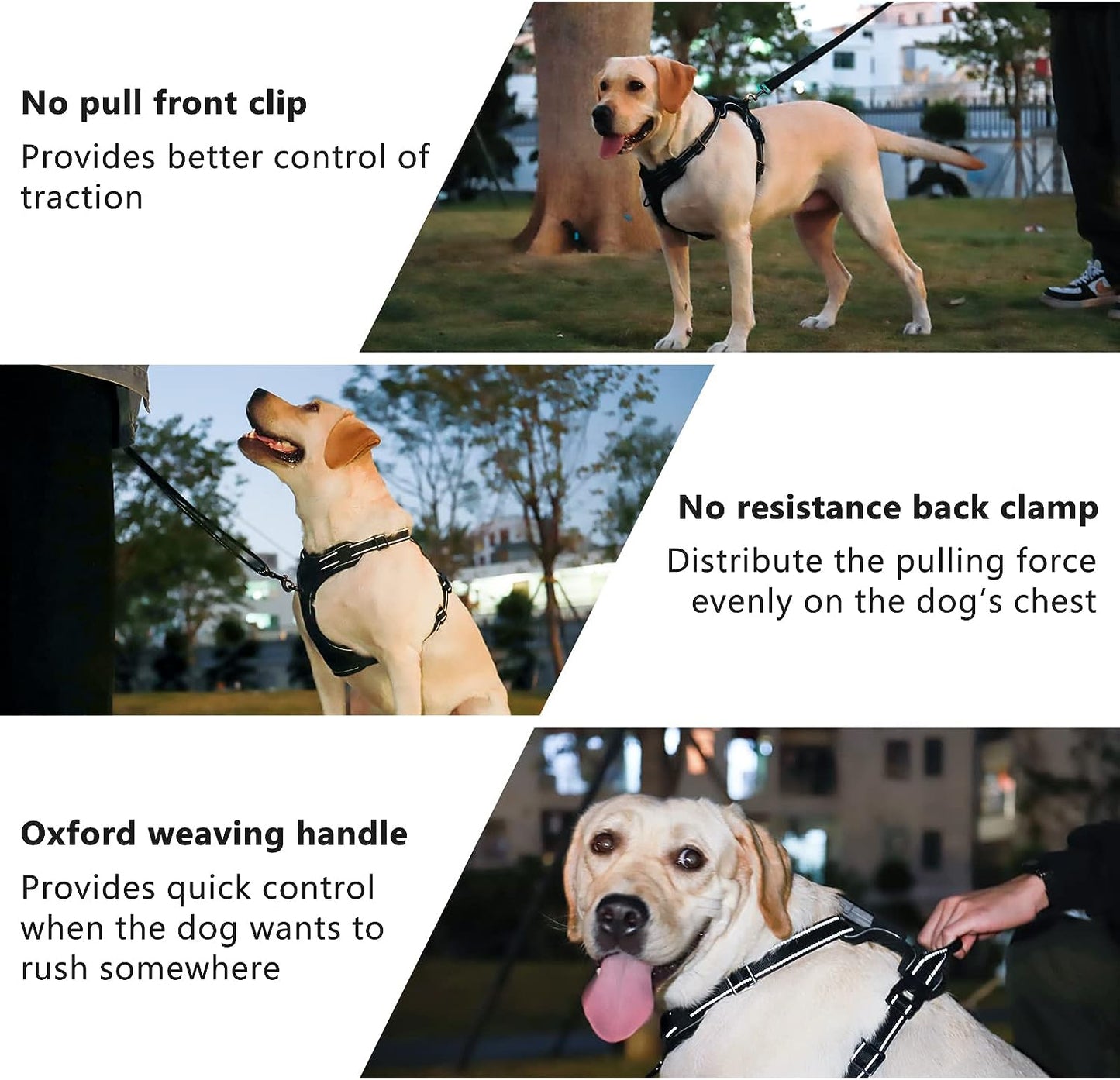 No Pull Dog Harness,  Light up Dog Harness.