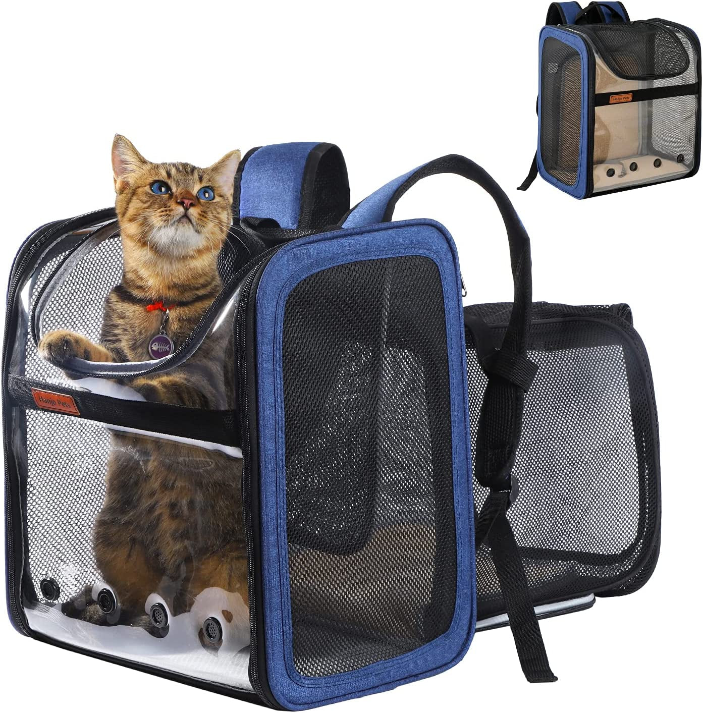 Expandable Cat Carrier Backpack - Pet Carrier Backpack Airline Approved