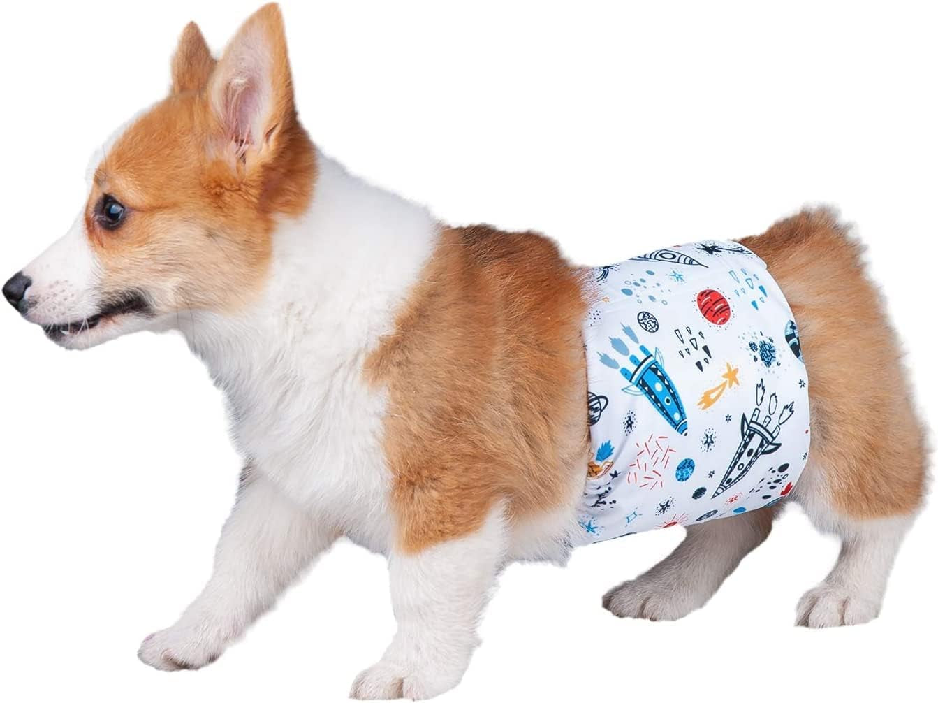 Dog Belly Band - 3 Packs Reusable Dog Diapers 