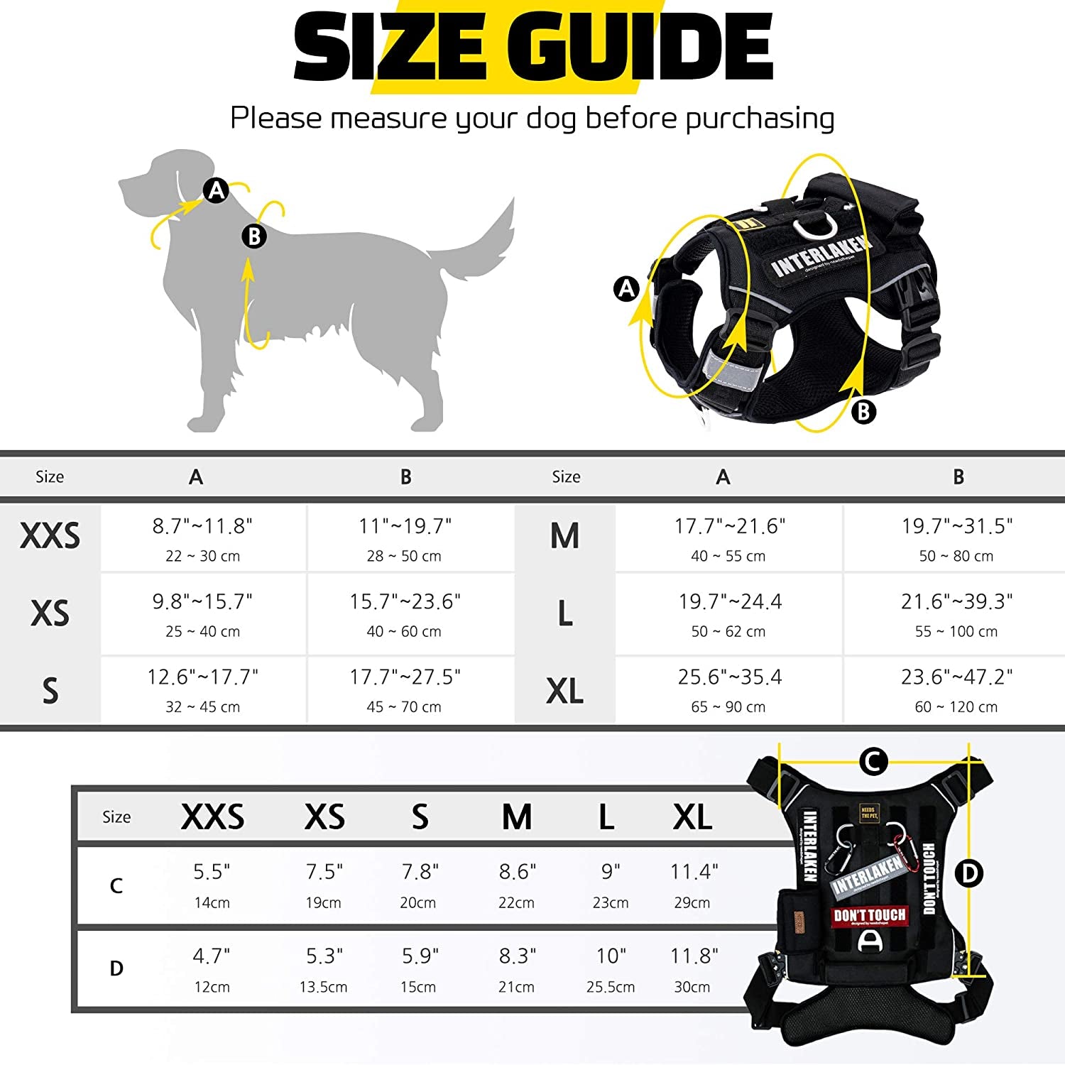 Dog Harness, No-Pull Pet Harness, Adjustable Eva Padded Dog Vest