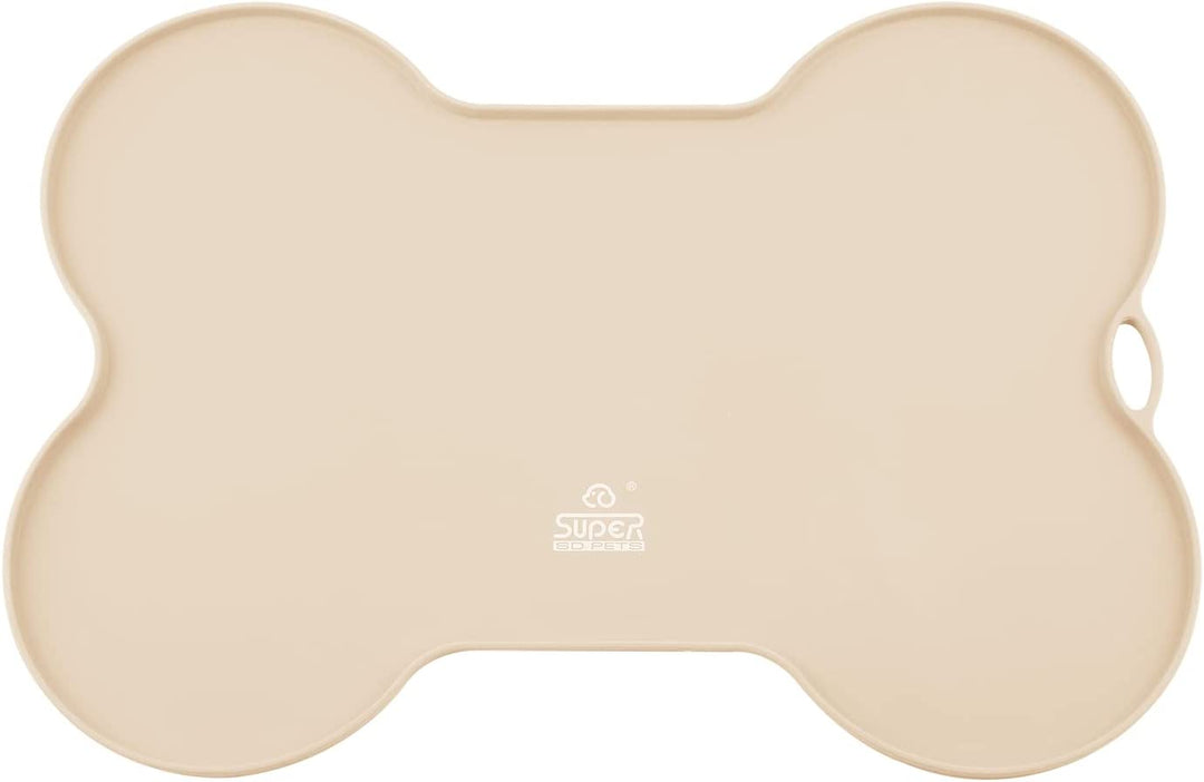 Dog Food Mat Bowl Mat for Floors Waterproof Silicone Cat Dog Feeding Mat