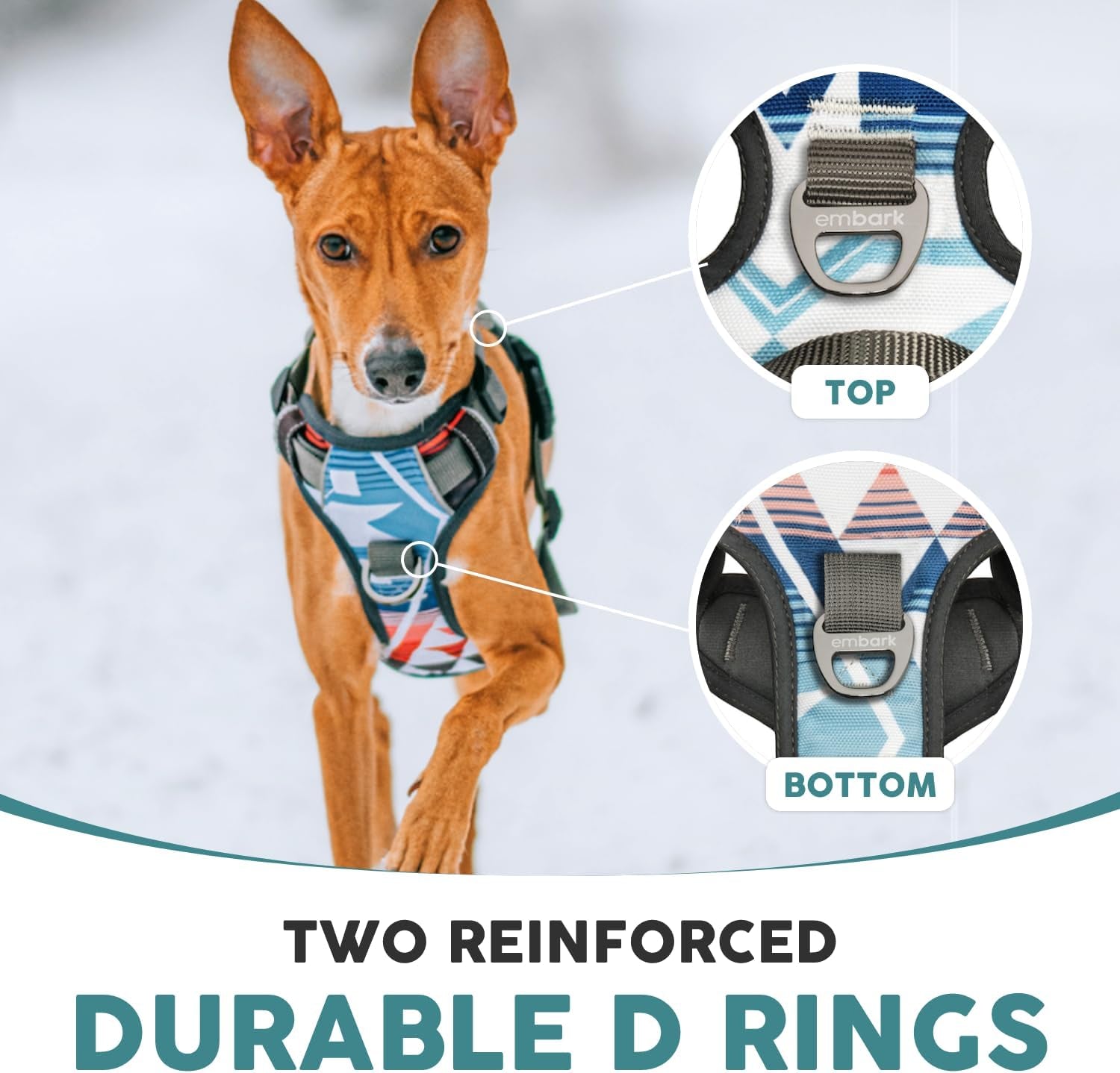 Embark Urban Dog Harness No-Pull Dog Harness for Small Dogs