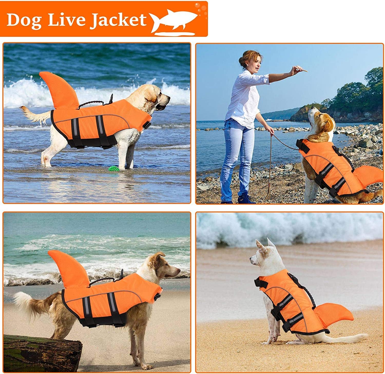 Dog Life Jackets for Extra Large Dogs