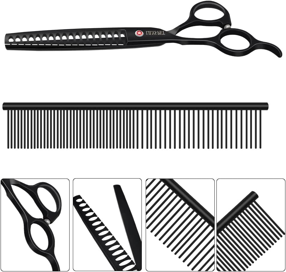 Professional PET DOG Grooming Scissors Cutting&Curved&Thinning Shears