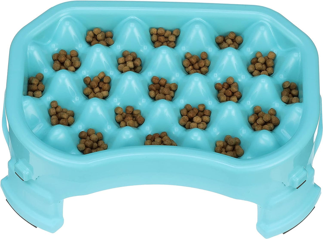  Neater Raised Slow Feeder Dog Bowl – Elevated and Adjustable Food Height