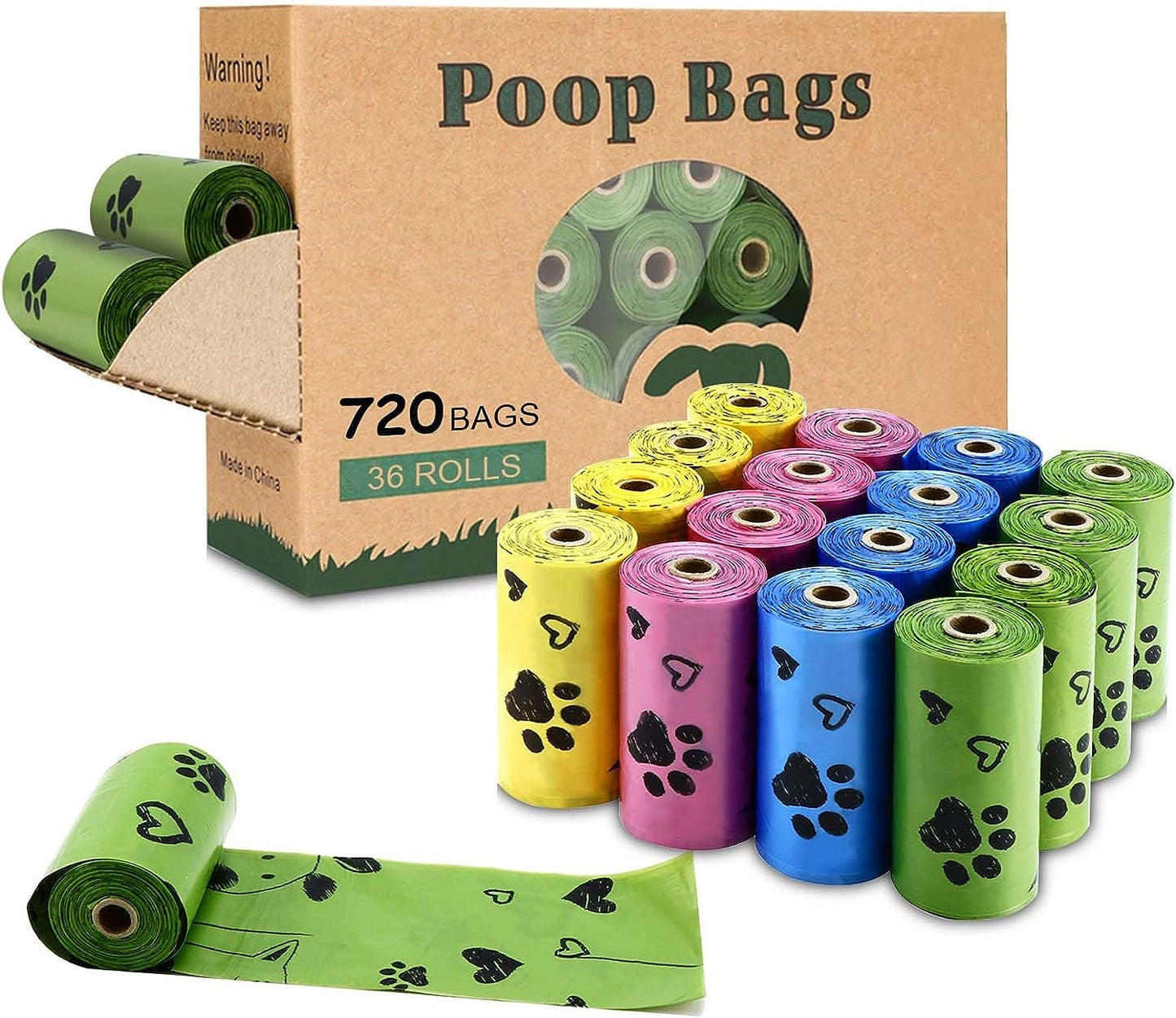 Biodegradable Dog Poop Bags: 