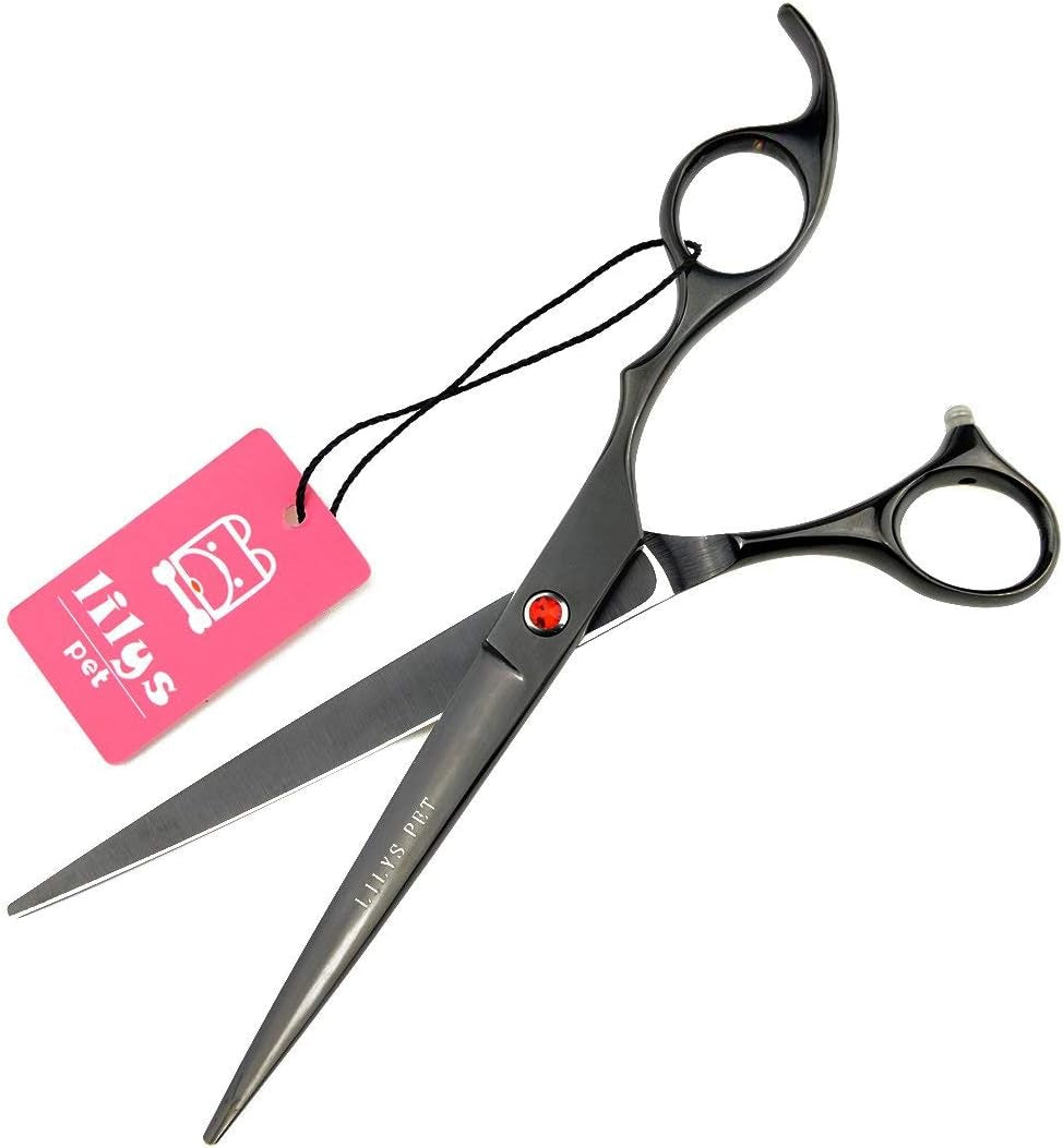 Professional PET DOG Grooming Coated Titanium Scissors