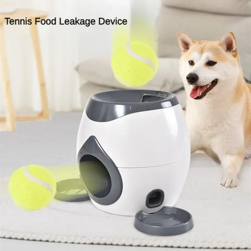  Automatic Throwing Device Training Reward Machine Pet Fun Feeder Interactive Toy