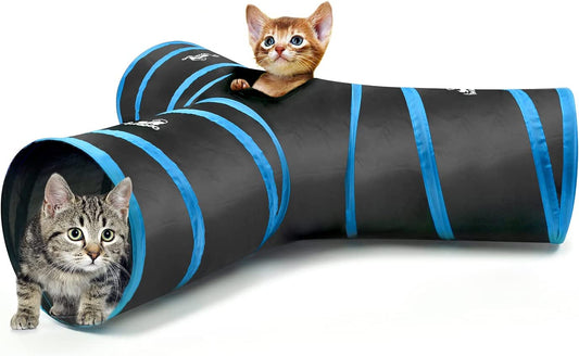 Cat Toys, Cat Tunnel Tube 3-Way Tunnels 