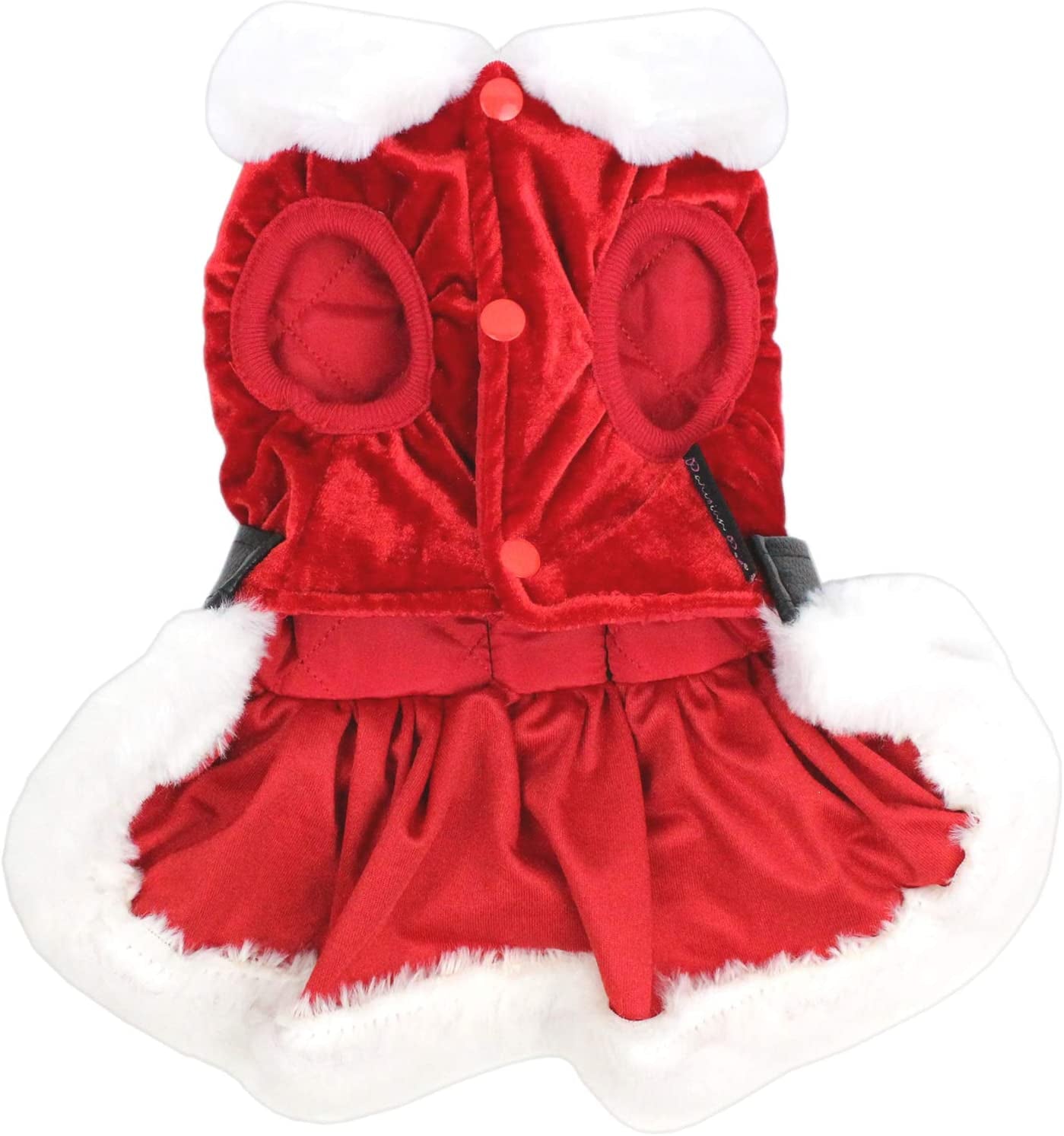 Dog Cat Pet Xmas Holiday Christmas Mrs Claus Winter Dress