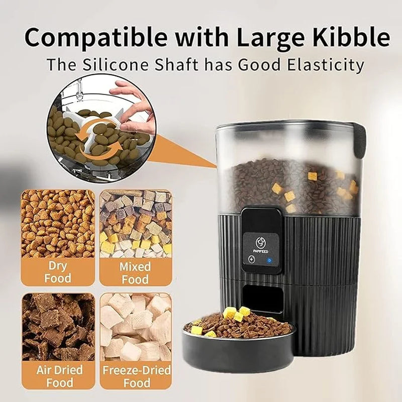 Smart Automatic Pet Feeder, Wifi-Enabled Pet Feeder for Cat and Dog