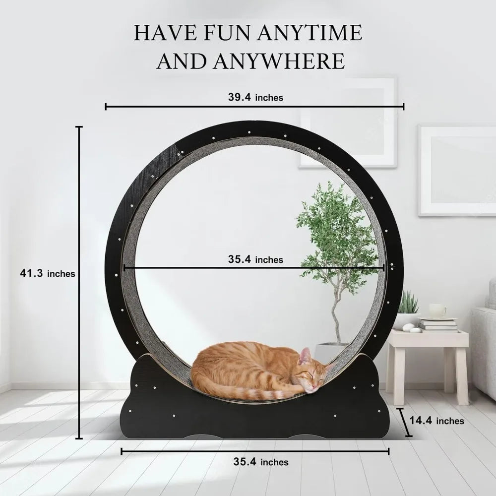 Cat Exercise Wheel for Indoor Cats Pets