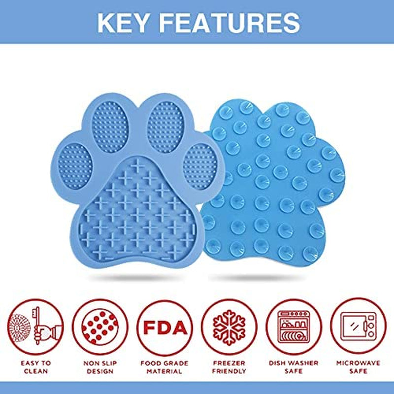 Lick Mat for Dogs, with Suction Cup