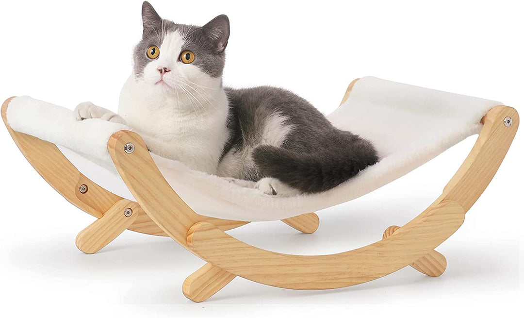  Elevated Cat Bed for Indoor Cats, Cat Furniture Gift for Cat or Small Dog