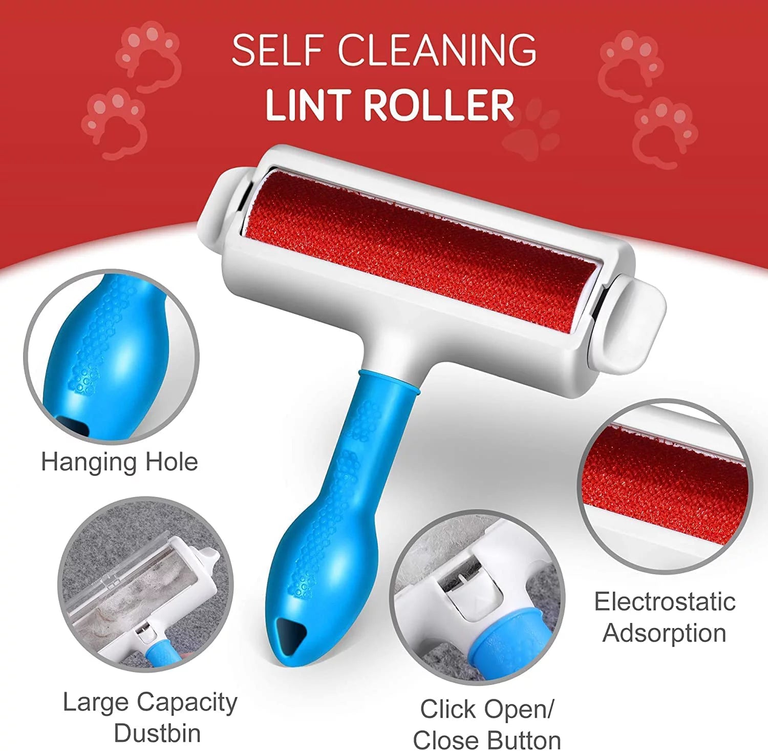 Pet Hair Cleaner Reusable Cat & Dog Hair Remover