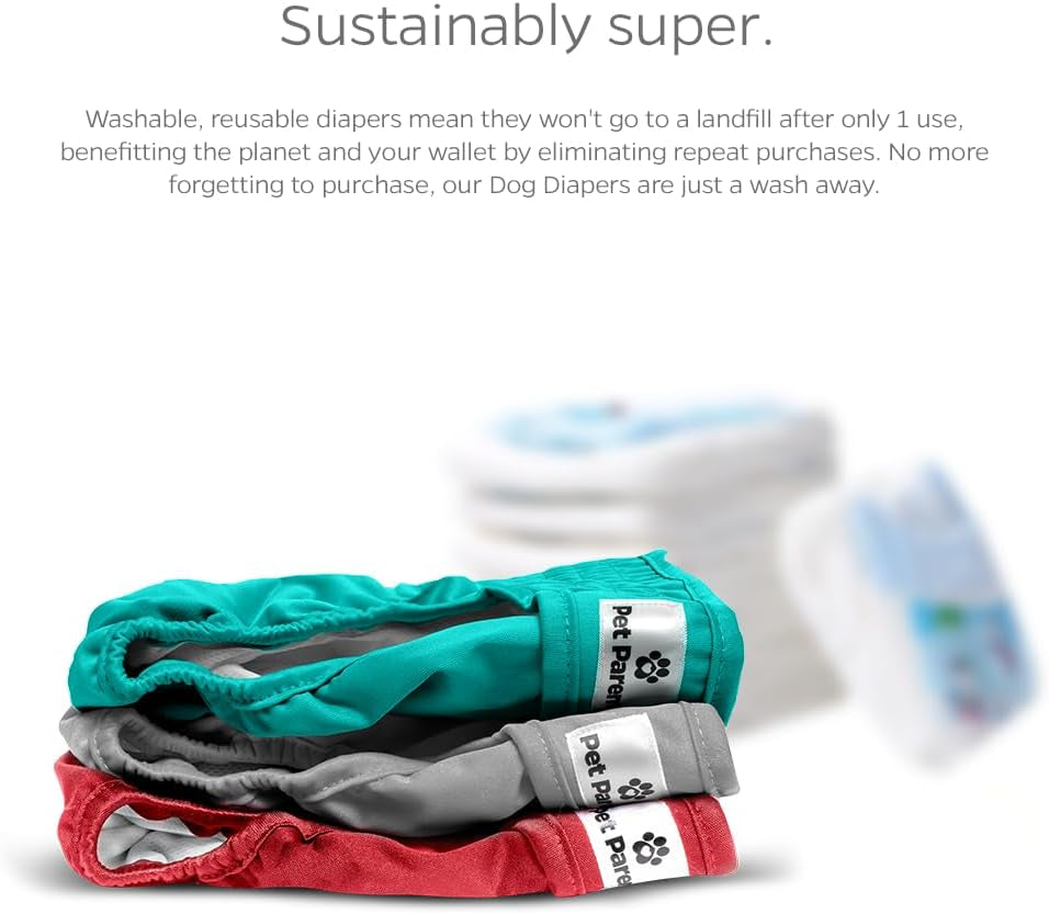 Premium Washable Dog Diapers & Extendrs, of Female Dog Diapers