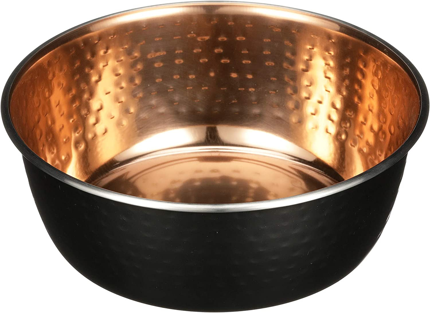 Hammered Decorative Designer Bowls - Luxury Style Premium Dog and Cat Dishes 