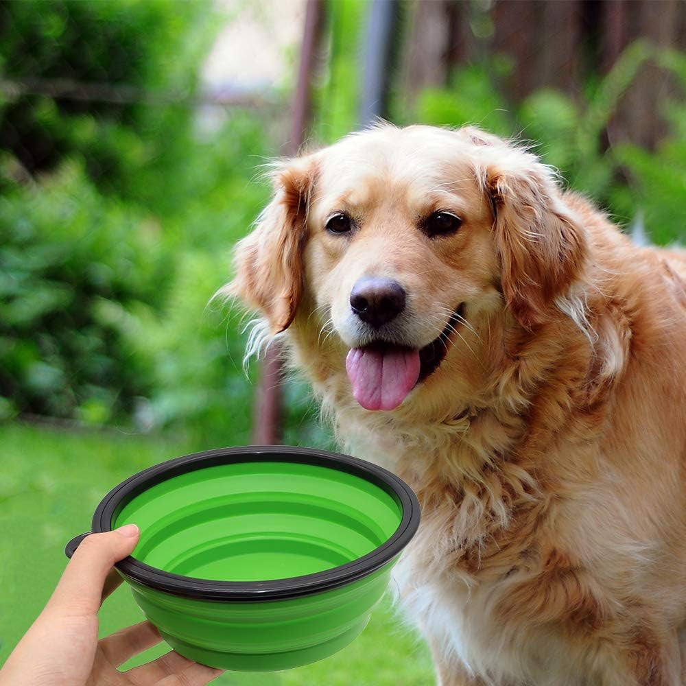 Collapsible Dog Bowl Portable Foldable Dog Travel Bowls