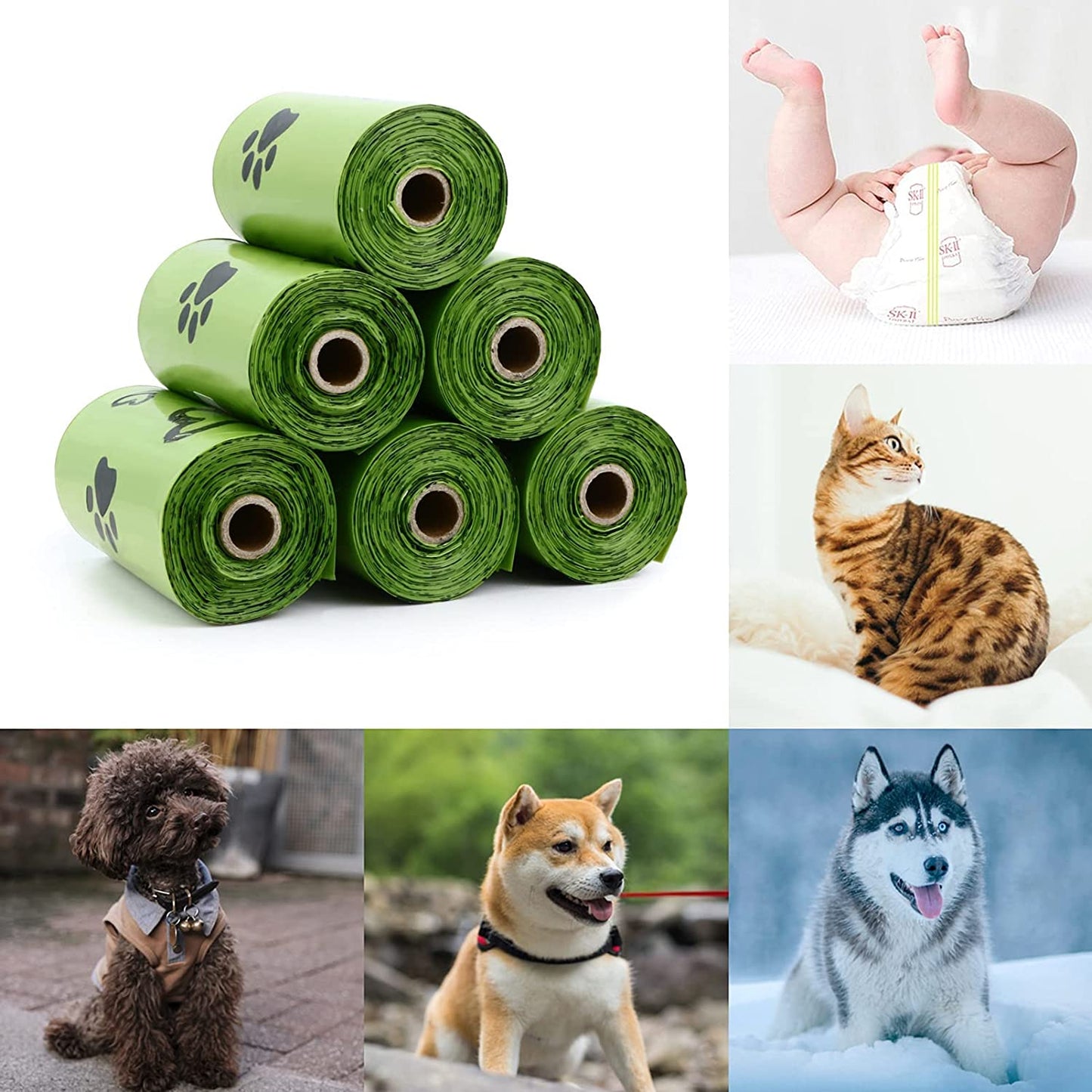 Biodegradable Dog Poop Bags: 