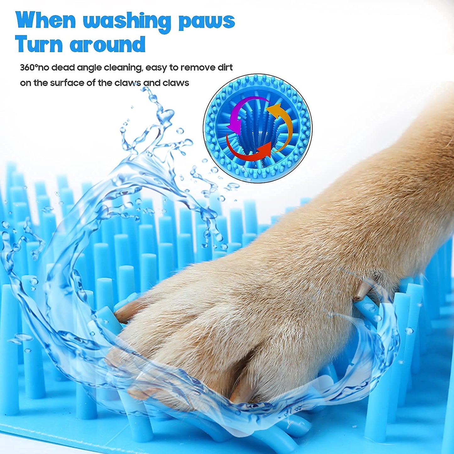 Dog Paw Cleaner, Portable Dog Foot Cleaner