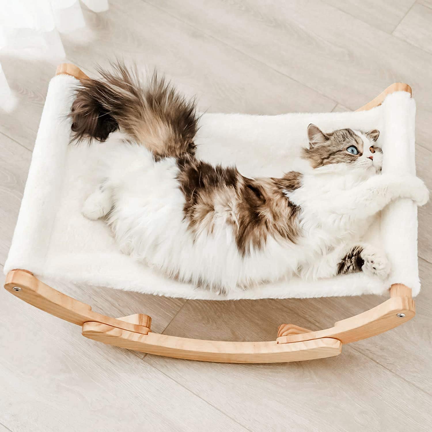  Elevated Cat Bed for Indoor Cats, Cat Furniture Gift for Cat or Small Dog