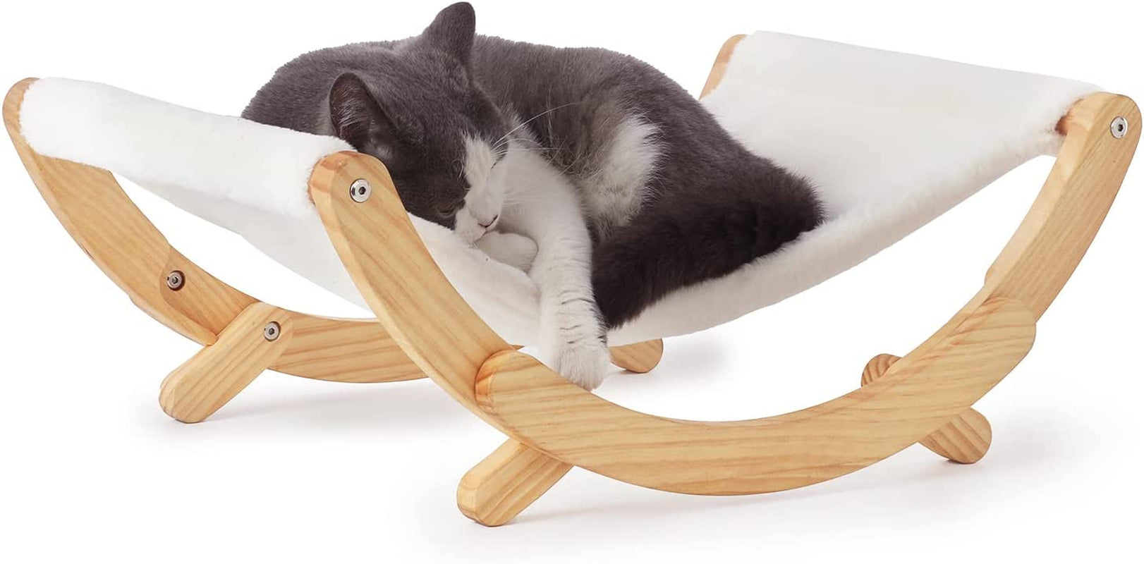  Elevated Cat Bed for Indoor Cats, Cat Furniture Gift for Cat or Small Dog