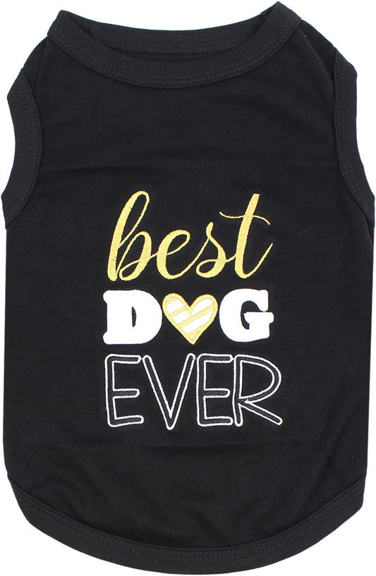 Best Dog Ever Dog Clothes Tee T-Shirt