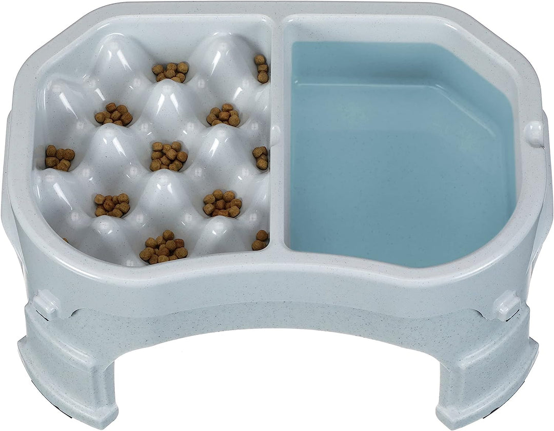 Neater Raised Slow Feeder Dog Bowl – Elevated and Adjustable Food Height