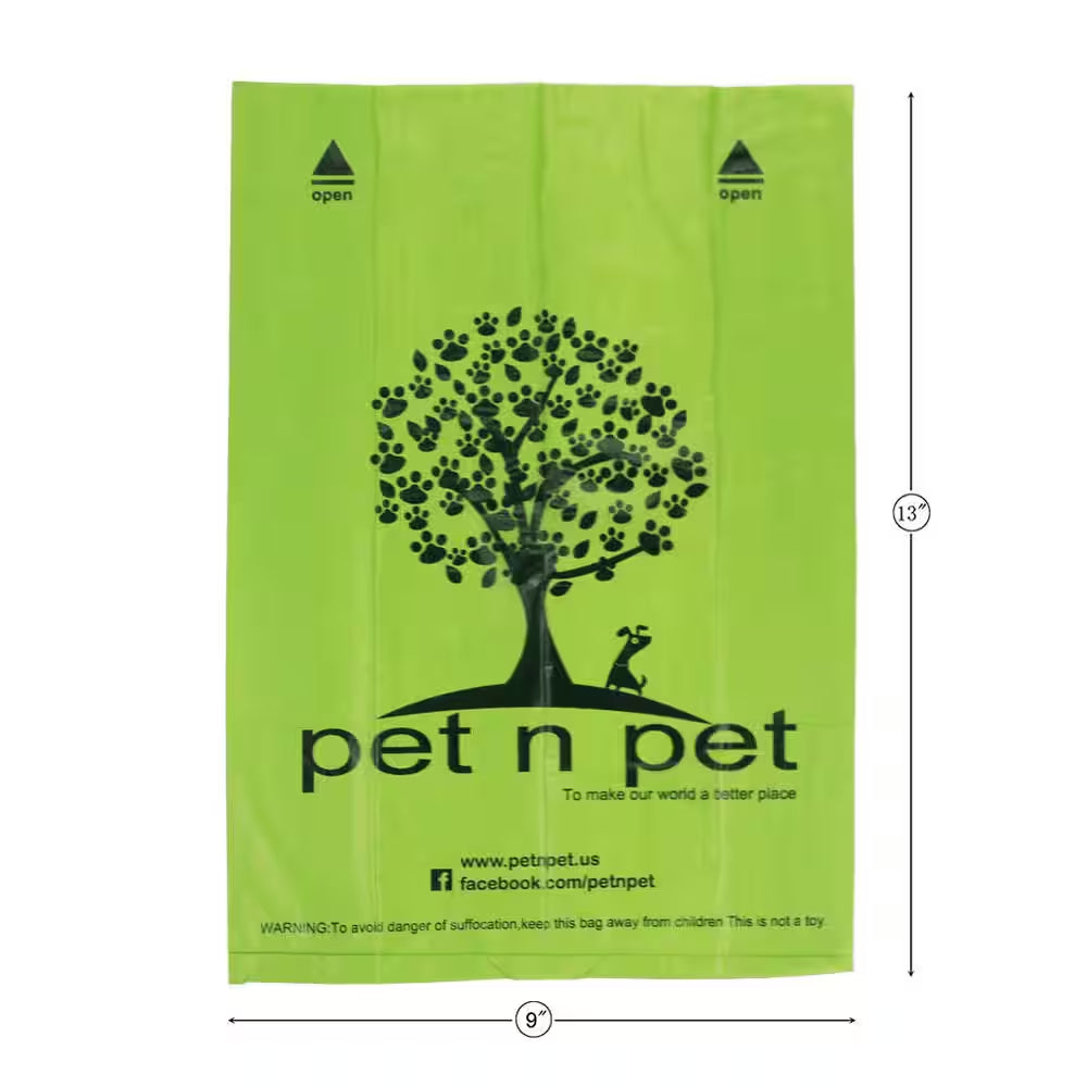 Dog Waste Bags USDA Certified Extra Thick Large Dog Poop Bag Rolls 