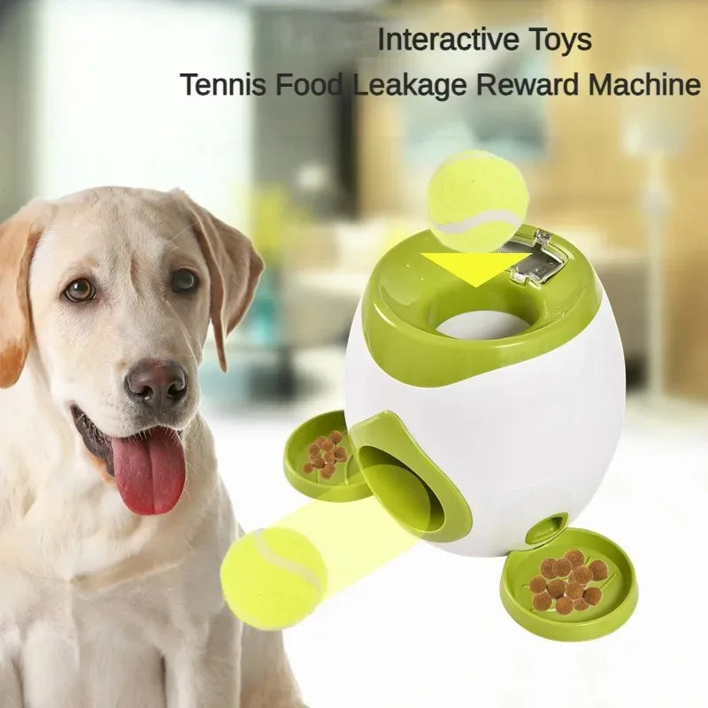  Automatic Throwing Device Training Reward Machine Pet Fun Feeder Interactive Toy