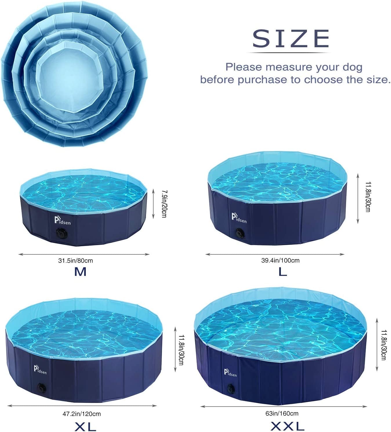 Pets Dogs Cats Outdoor Bathing Tub Bathtub Water Pond Pool & Kiddie Pools